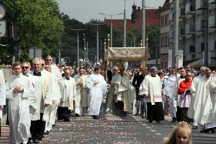 Boże Ciało - procesja główna Wrocław 2024