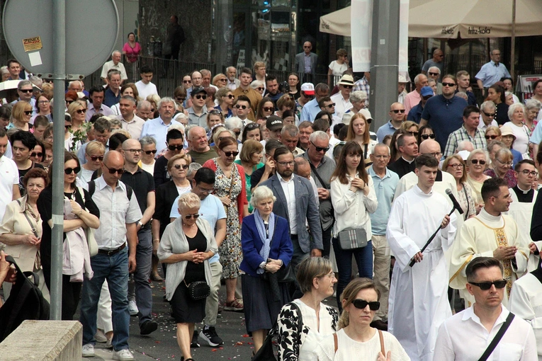 Boże Ciało - procesja główna Wrocław 2024