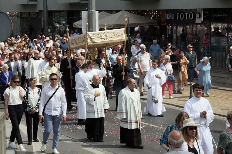 Boże Ciało - procesja główna Wrocław 2024