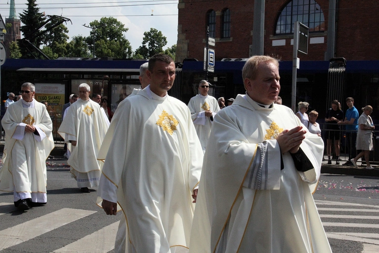 Boże Ciało - procesja główna Wrocław 2024