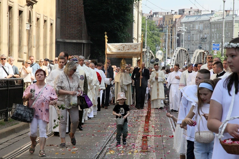 Boże Ciało - procesja główna Wrocław 2024