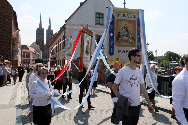 Boże Ciało - procesja główna Wrocław 2024