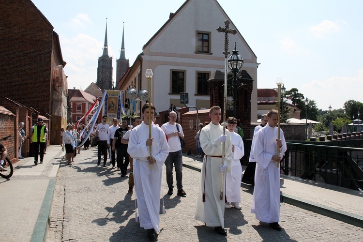 Boże Ciało - procesja główna Wrocław 2024