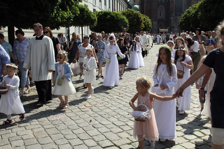 Boże Ciało - procesja główna Wrocław 2024