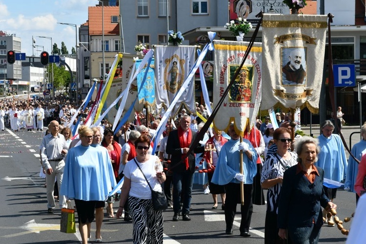 Boże Ciało w Zielonej Górze