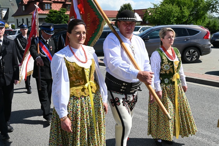 Procesja Bożego Ciała w Miętustwie