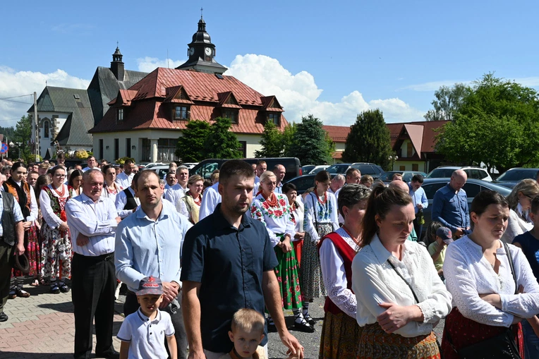 Procesja Bożego Ciała w Miętustwie