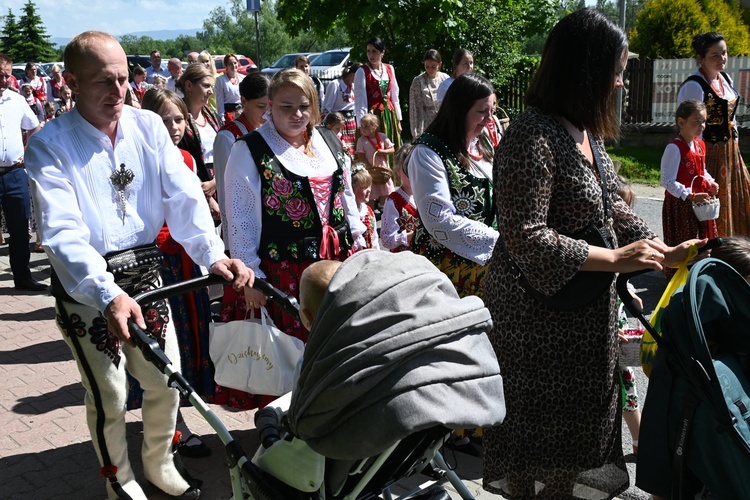 Procesja Bożego Ciała w Miętustwie