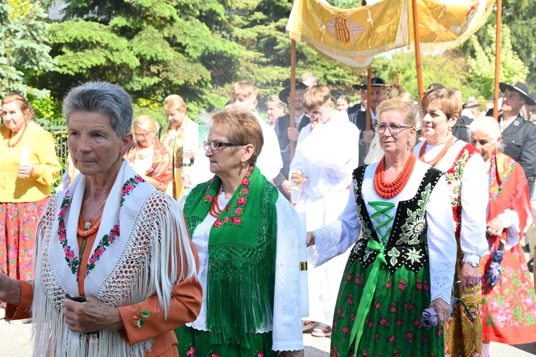 Procesja Bożego Ciała w Miętustwie