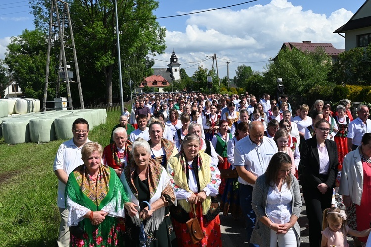 Procesja Bożego Ciała w Miętustwie