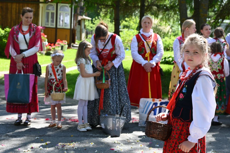 Procesja Bożego Ciała w Miętustwie