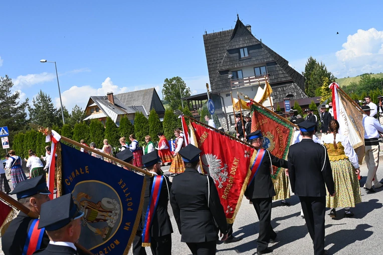 Procesja Bożego Ciała w Miętustwie