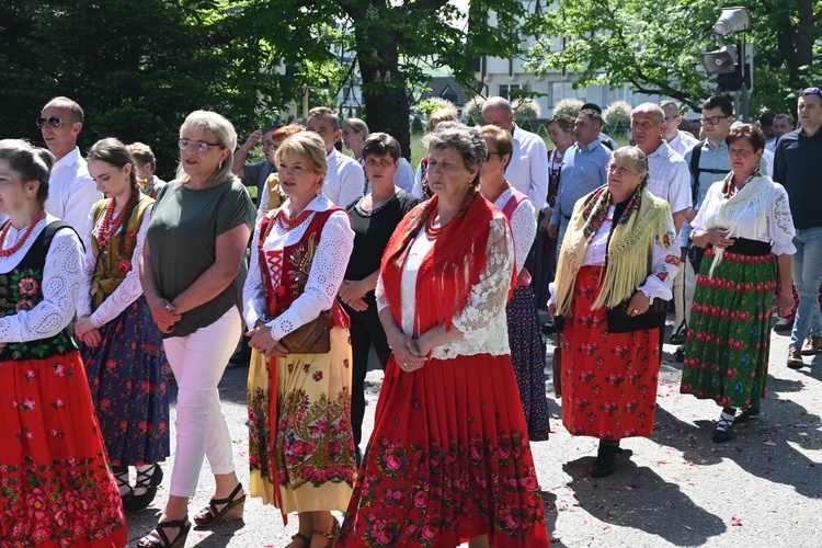 Procesja Bożego Ciała w Miętustwie