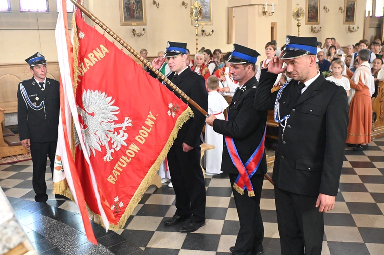 Procesja Bożego Ciała w Miętustwie