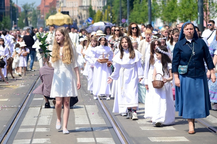 Olsztyn. Uroczystość Najświętszego Ciała i Krwi Chrystusa