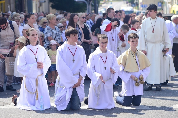 Olsztyn. Uroczystość Najświętszego Ciała i Krwi Chrystusa