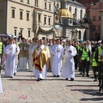 Centralna procesja Bożego Ciała w Krakowie