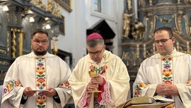 Eucharystii przewodniczył bp Wojciech Osial.