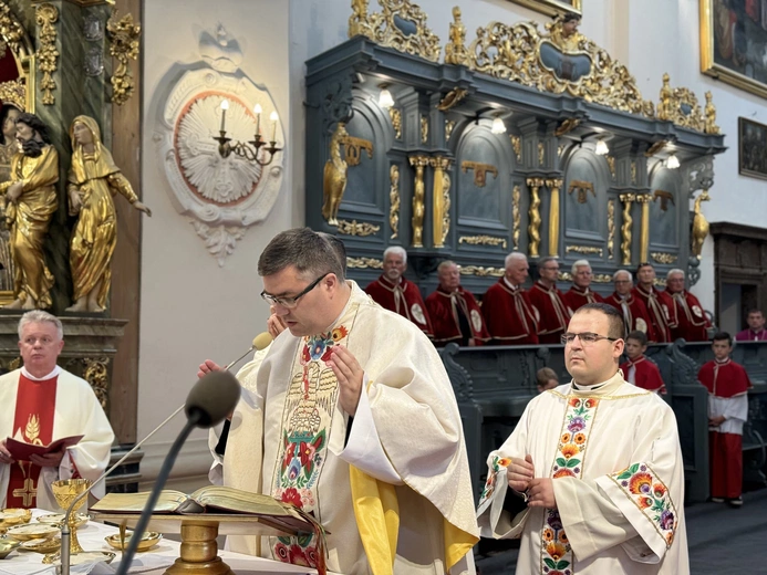 Boże Ciało w Łowiczu - Msza św.