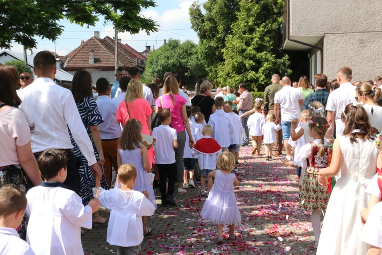 Procesja Bożego Ciała w Liszkach