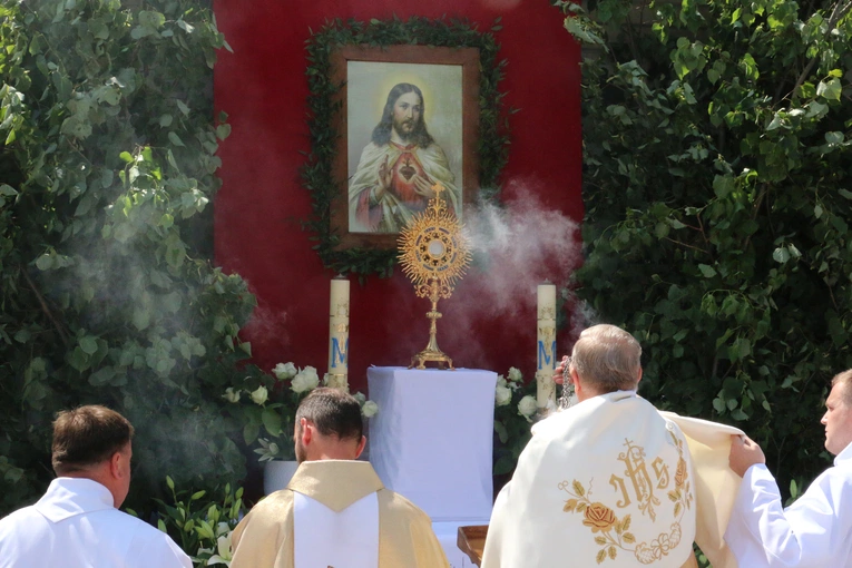 Procesja Bożego Ciała w Liszkach