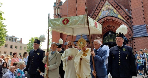 Procesja Bożego Ciała w Gliwicach. Zakończenie Kongresu Eucharystycznego