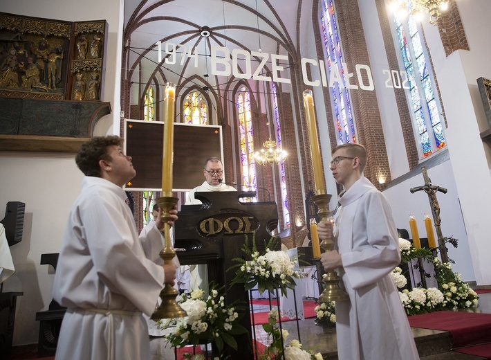 Dziękczynienie jubileuszowe w Kołobrzegu