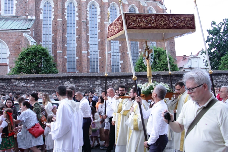 Erygowanie sanktuarium Najświętszej Eucharystii w bazylice Bożego Ciała