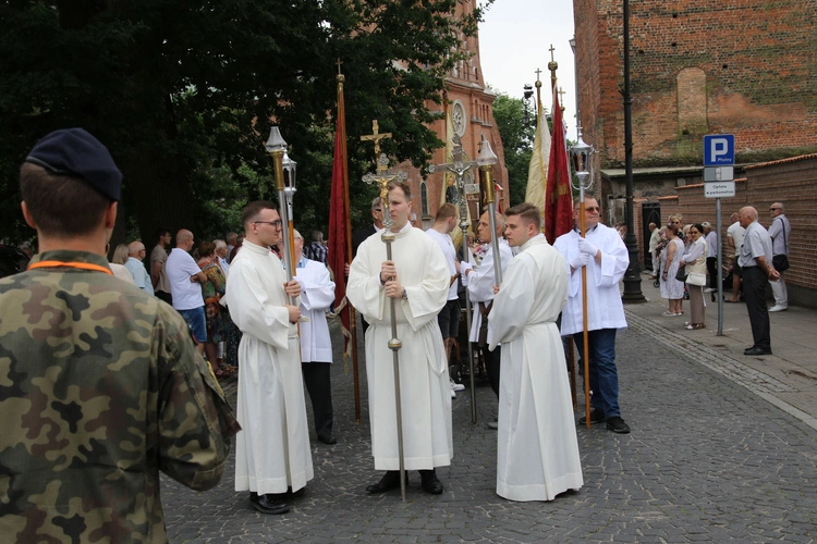 Płock. Boże Ciało na Starym Mieście