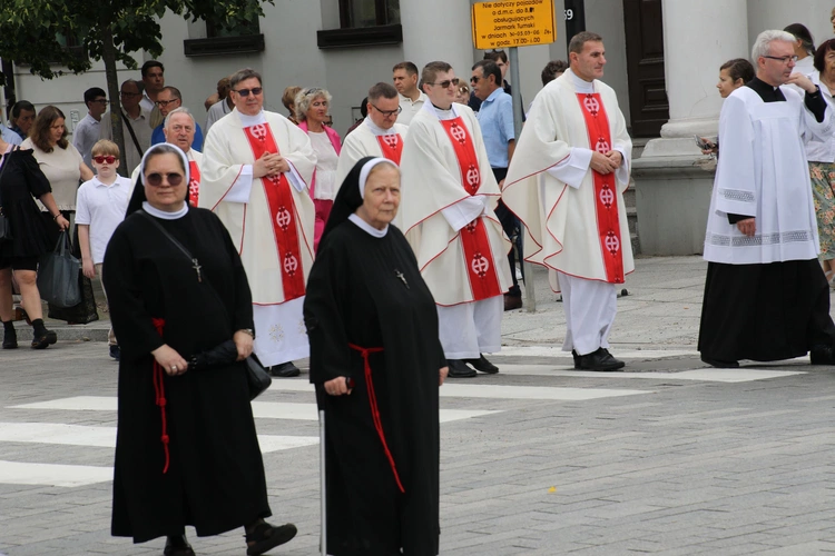 Płock. Boże Ciało na Starym Mieście