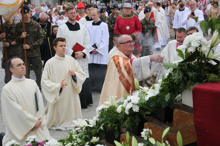 Płock. Boże Ciało na Starym Mieście