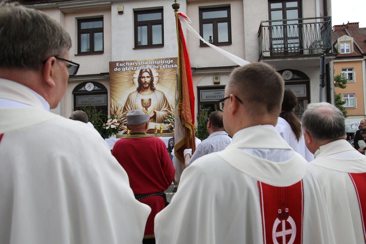 Płock. Boże Ciało na Starym Mieście