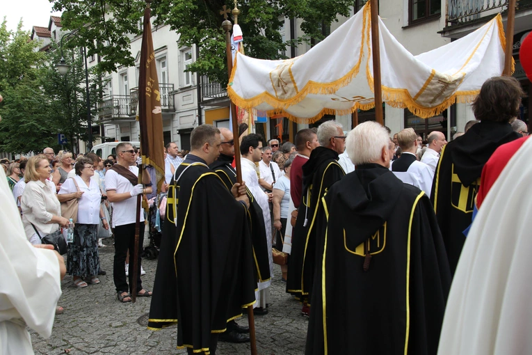 Płock. Boże Ciało na Starym Mieście