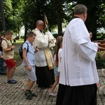 Płock. Dzień Dziecka w ogrodzie biskupim