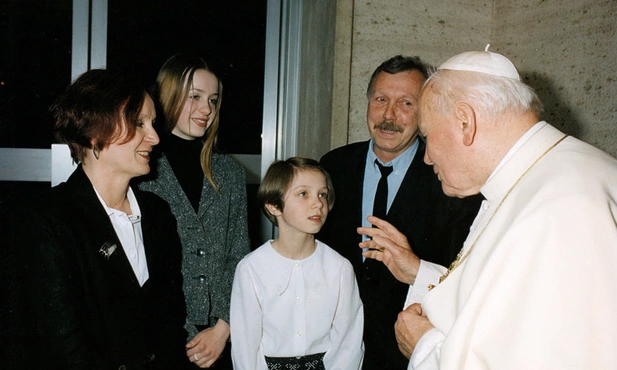 Jan Paweł II i dziecko