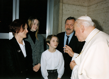 Jan Paweł II i dziecko