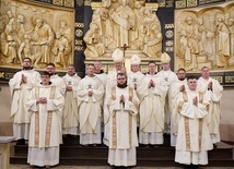 Katowice. Święcenia diakonatu i prezbiteratu u franciszkanów i cystersów