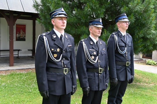 Strażacy i motocykliści dojechali do Gaździny Podhala 