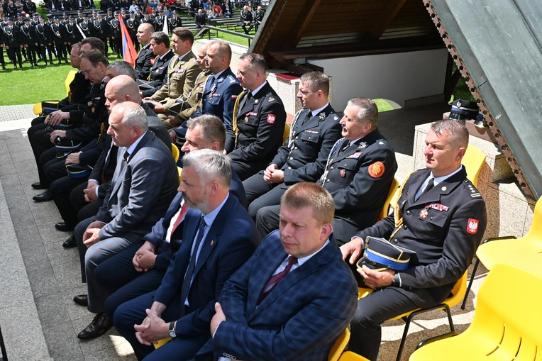 Strażacy i motocykliści dojechali do Gaździny Podhala 