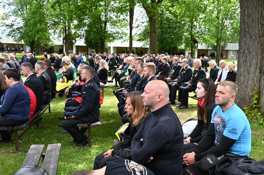 Strażacy i motocykliści dojechali do Gaździny Podhala 