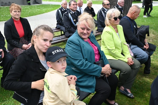 Strażacy i motocykliści dojechali do Gaździny Podhala 