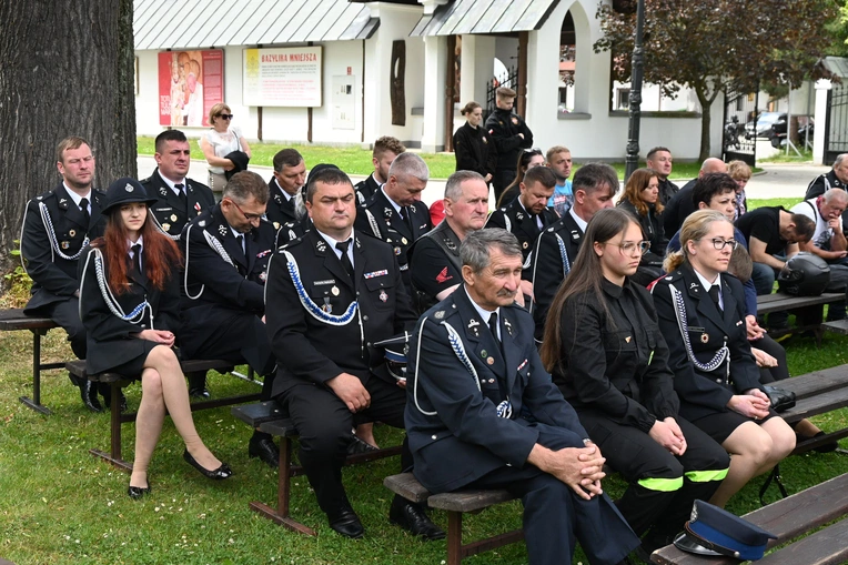 Strażacy i motocykliści dojechali do Gaździny Podhala 