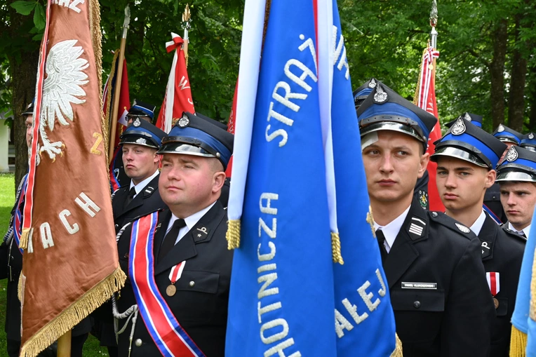 Strażacy i motocykliści dojechali do Gaździny Podhala 