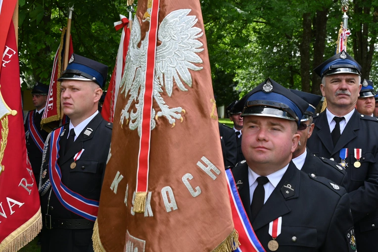 Strażacy i motocykliści dojechali do Gaździny Podhala 