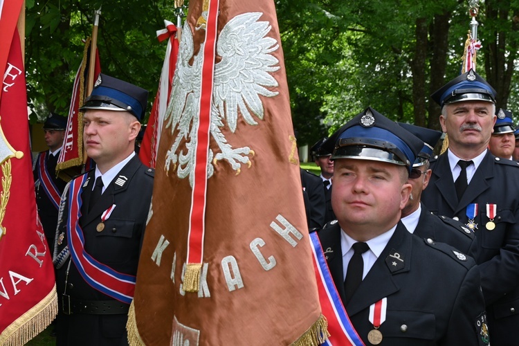 Strażacy i motocykliści dojechali do Gaździny Podhala 