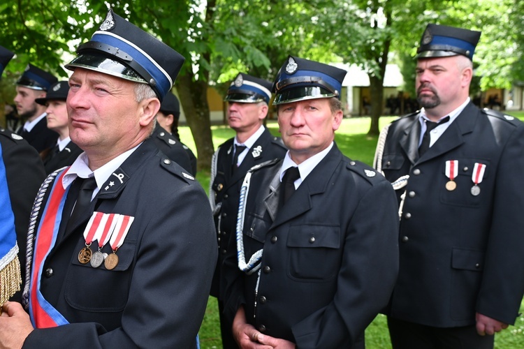 Strażacy i motocykliści dojechali do Gaździny Podhala 