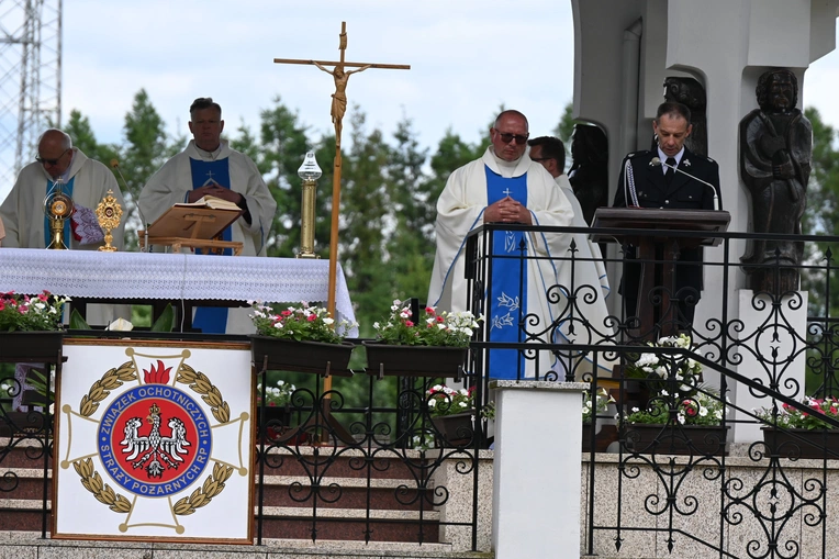 Strażacy i motocykliści dojechali do Gaździny Podhala 