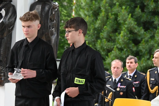 Strażacy i motocykliści dojechali do Gaździny Podhala 