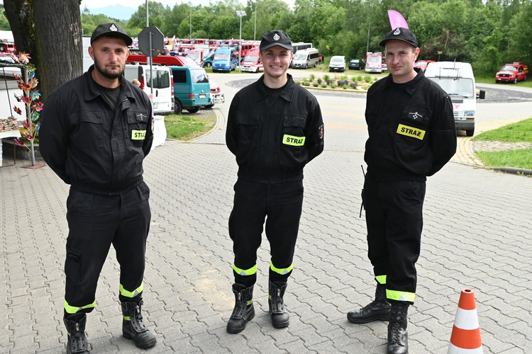 Strażacy i motocykliści dojechali do Gaździny Podhala 