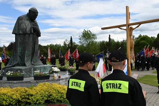 Strażacy i motocykliści dojechali do Gaździny Podhala 